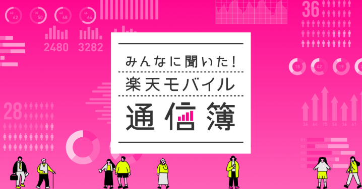 みんなに聞いた！楽天モバイル通信簿