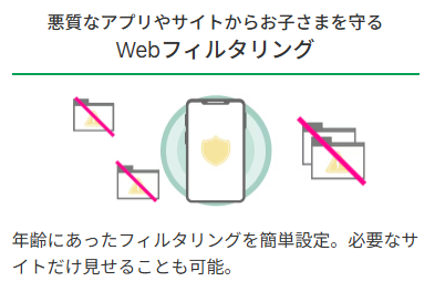 悪質なアプリやサイトからお子さまを守るWebフィルタリング