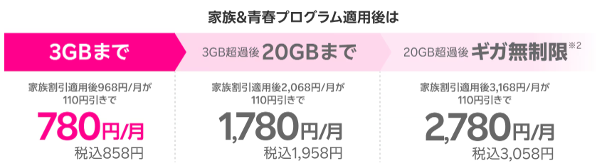 最強家族プログラムと併用可能