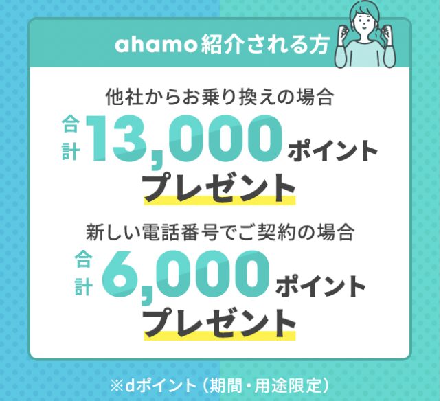 ahamo紹介キャンペーン
