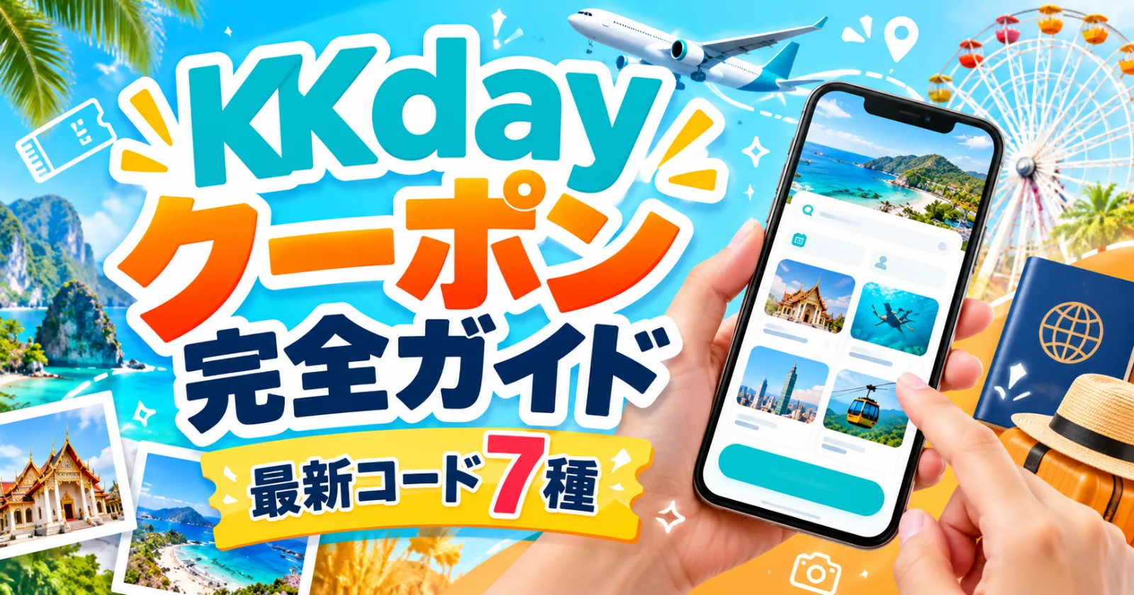 KKdayクーポン完全ガイド最新コード7種