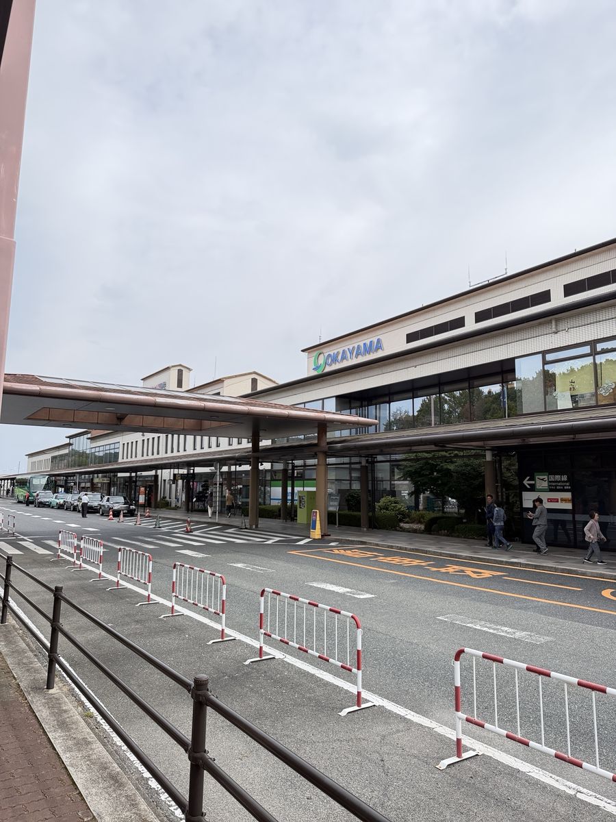 岡山空港のターミナル